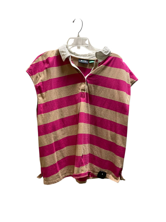 Top Sleeveless By Maeve In Striped Pattern, Size: 2x