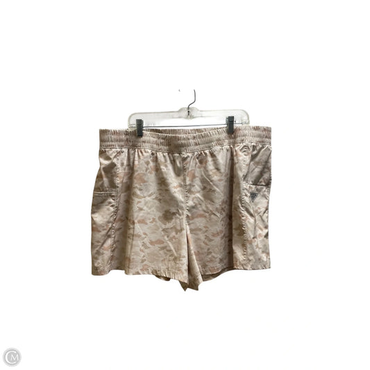 Athletic Shorts By Columbia In Brown, Size: Xxl