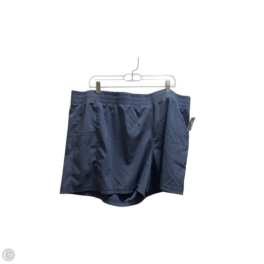 Athletic Shorts By Columbia In Blue, Size: Xxl