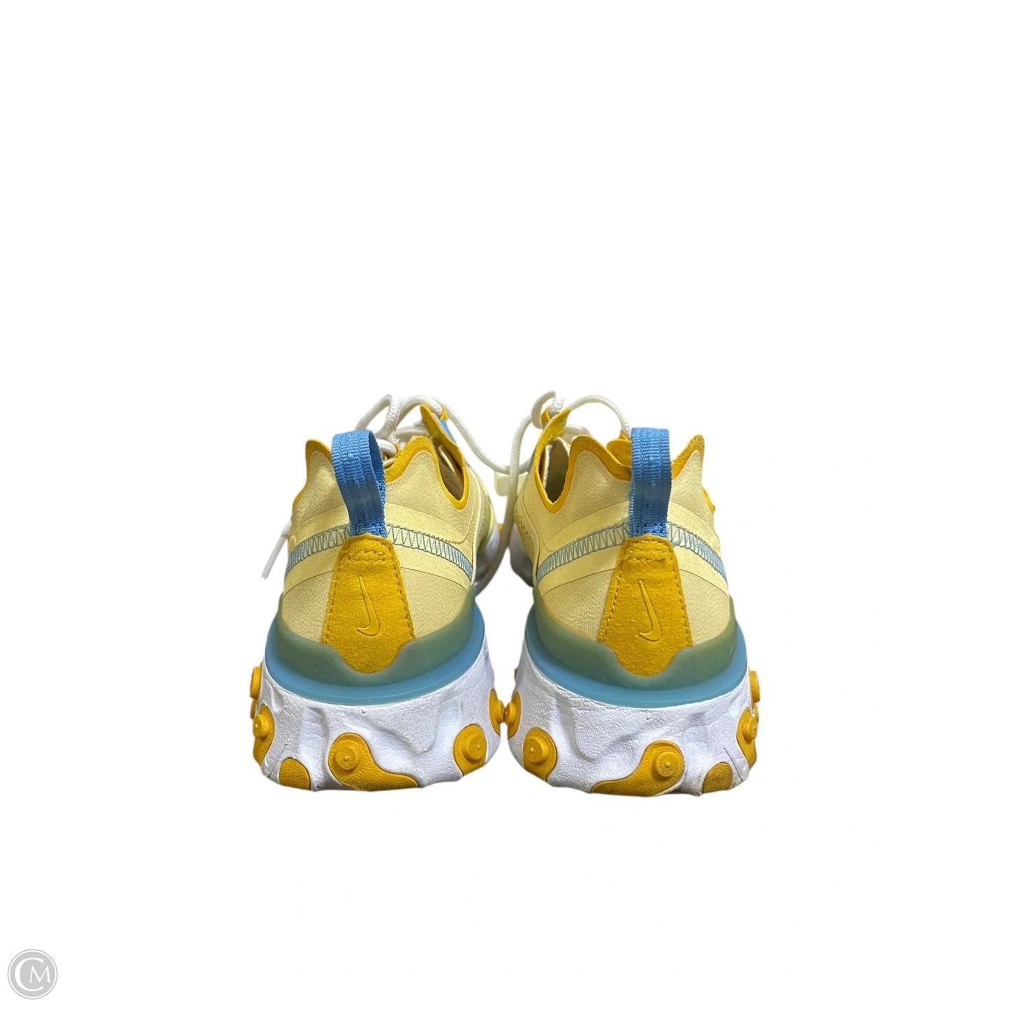 Shoes Athletic By Nike In Yellow, Size: 7.5