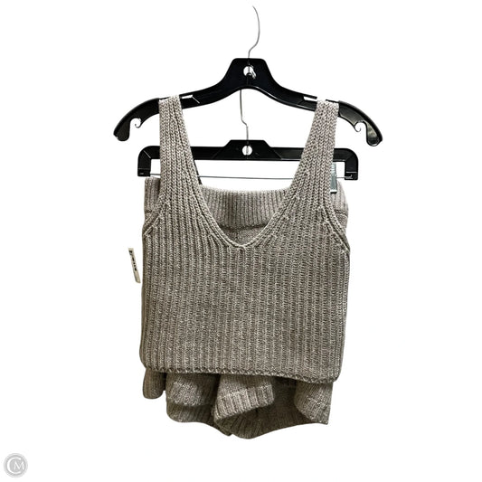 Shorts Set By Clothes Mentor In Brown, Size: M