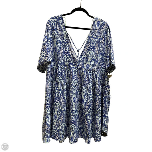 Dress Casual Maxi By Simply Southern In Blue, Size: L