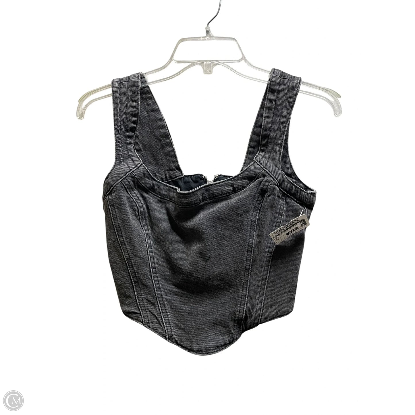 Top Sleeveless Designer By All Saints In Grey, Size: 4