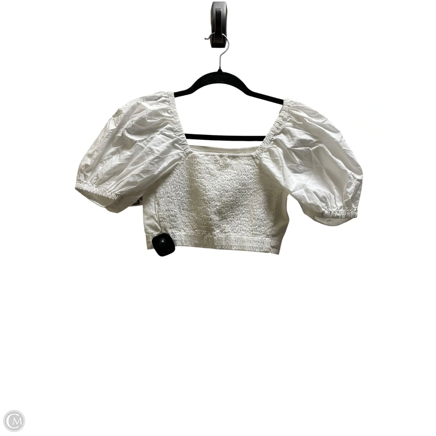 Top Short Sleeve By Aerie In White, Size: Xs
