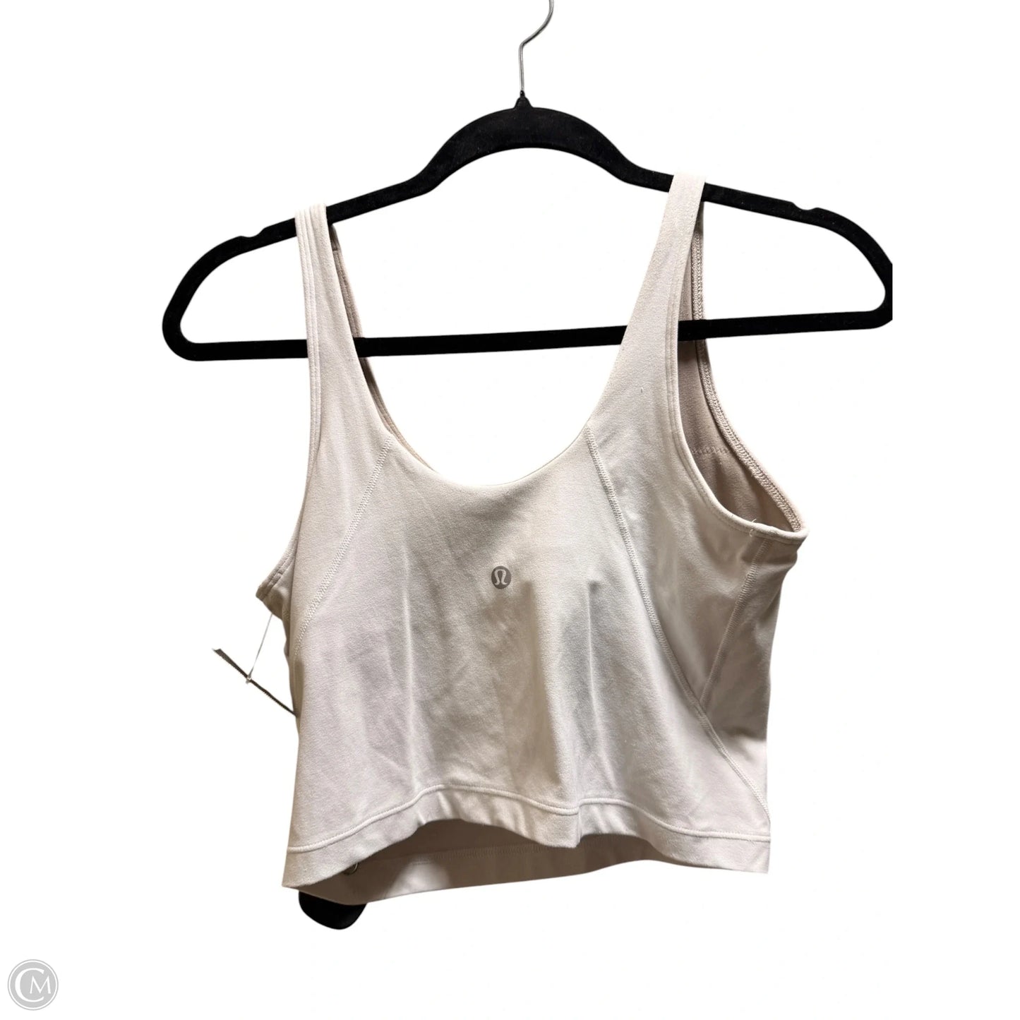 Athletic Bra By Lululemon In White, Size: 6