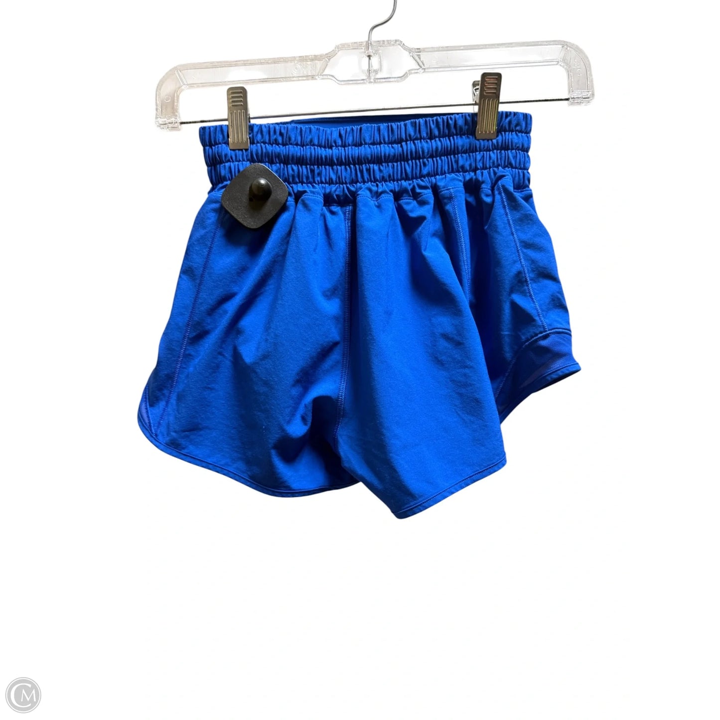 Athletic Shorts By Lululemon In Blue, Size: 0