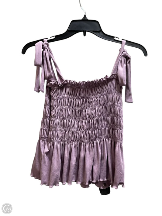 Top Sleeveless By Altard State In Purple, Size: L