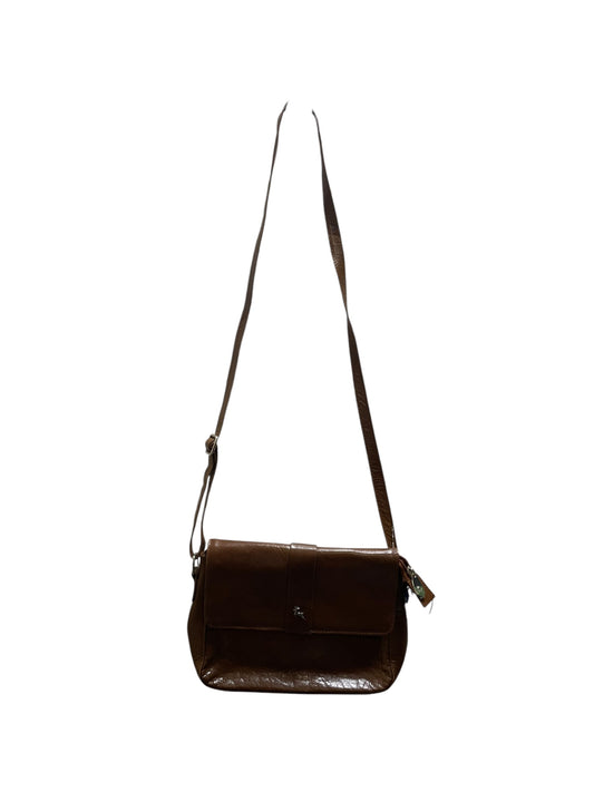 Crossbody Leather By Clothes Mentor, Size: Medium
