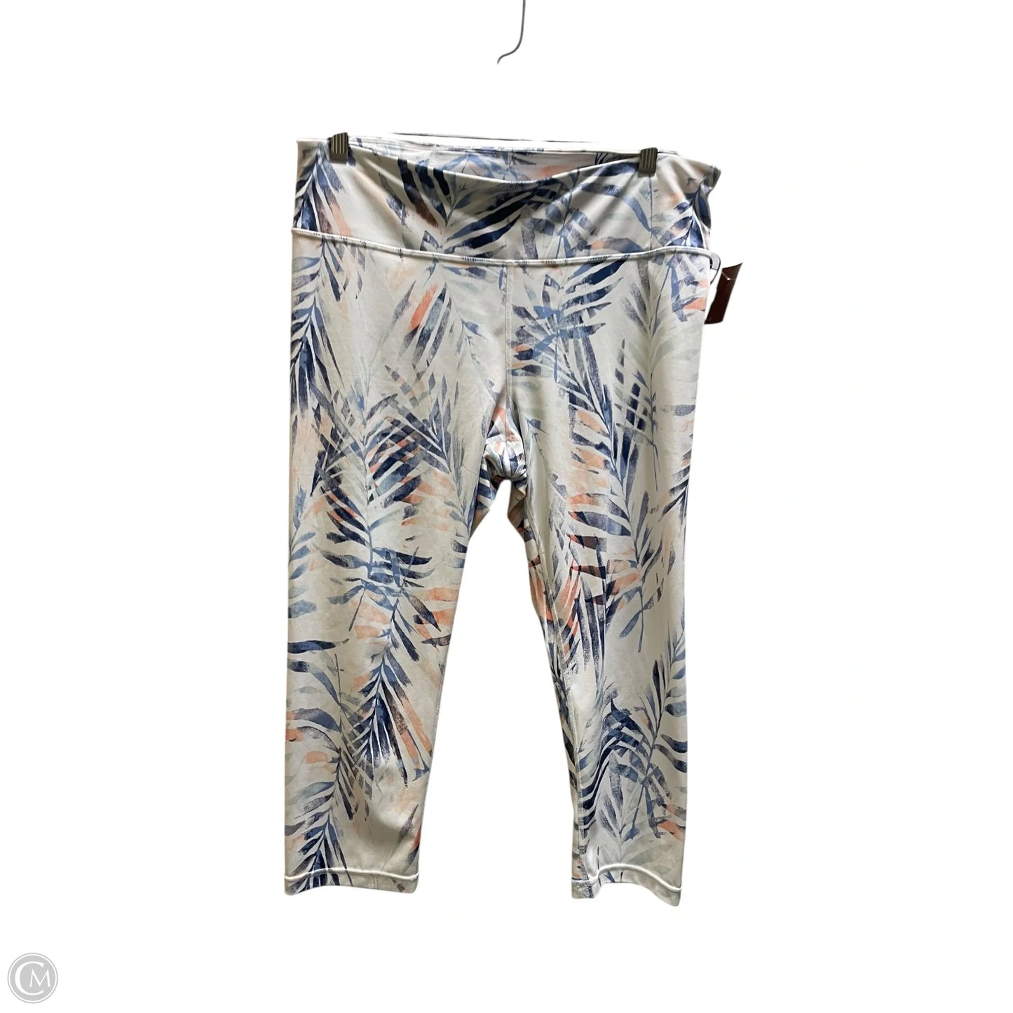 Athletic Capris By Gapfit In Leopard Print, Size: L