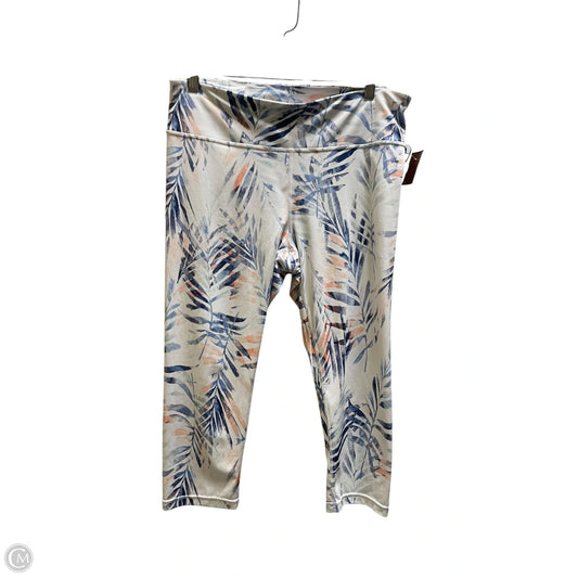 Athletic Capris By Gapfit In Leopard Print, Size: L