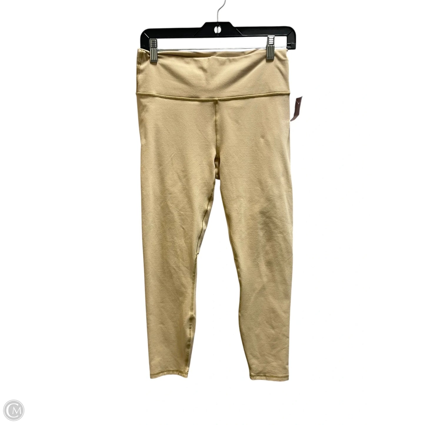 Athletic Leggings By Fabletics In Tan, Size: M