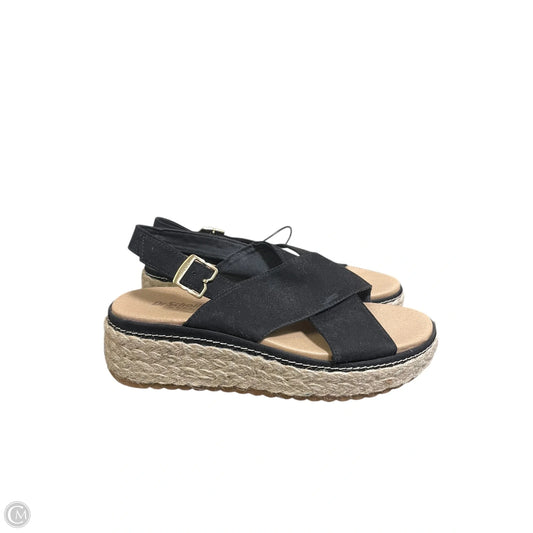 Sandals Heels Platform By Dr Scholls In Black, Size: 7