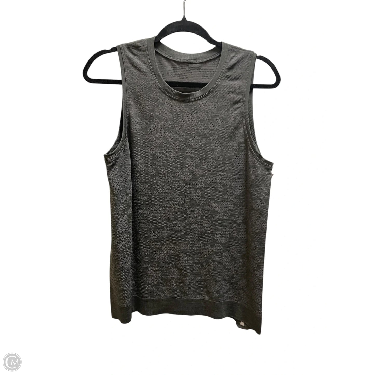 Athletic Tank Top By Lululemon In Grey, Size: L