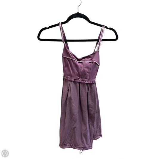 Athletic Dress By Lululemon In Purple, Size: S