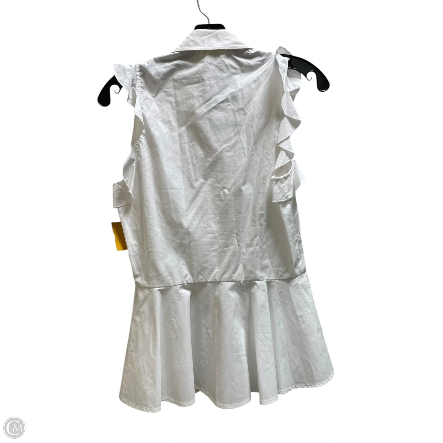 Tank Top Designer By Kate Spade In White, Size: 2