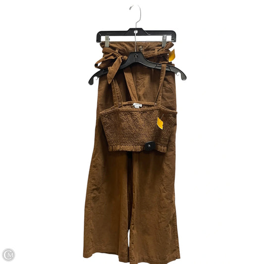 Pants Set 2pc By American Eagle In Brown, Size: Xs