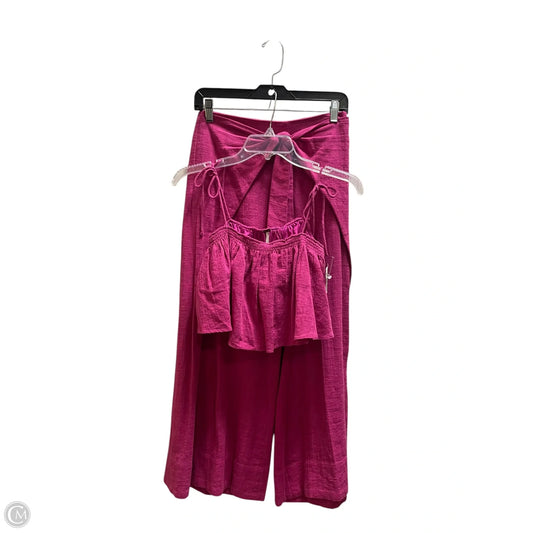 Pants Set 2pc By Free People In Pink, Size: Xs