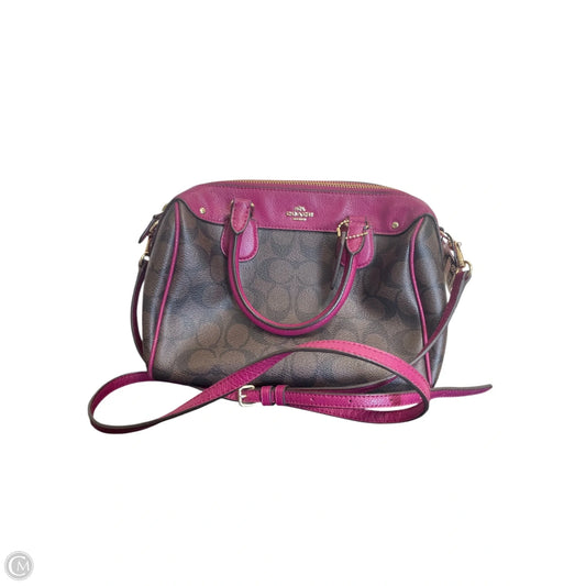 Handbag Designer By Coach, Size: Small