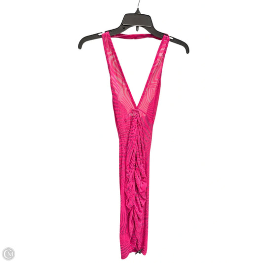 Dress Casual Midi By Pretty Little Thing In Pink, Size: 8