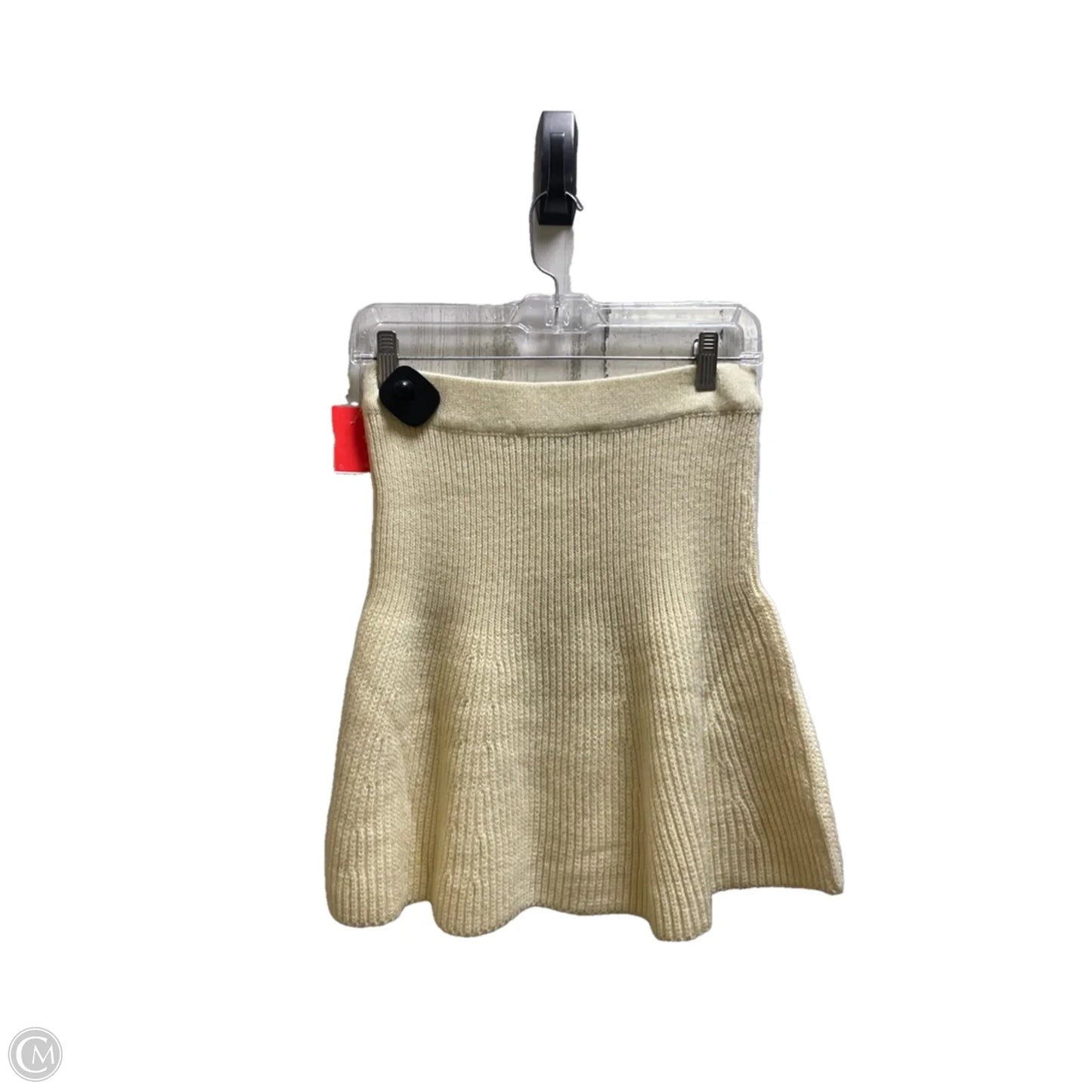 Skirt Mini & Short By Zara In Yellow, Size: S