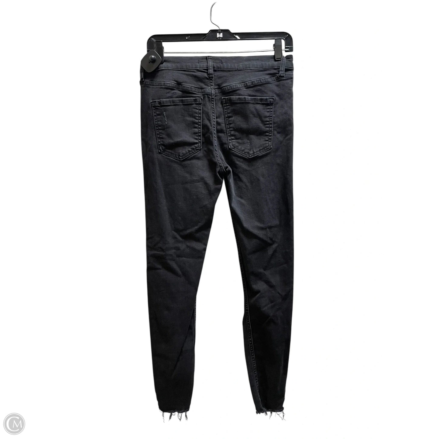 Jeans Skinny By Free People In Black, Size: 6