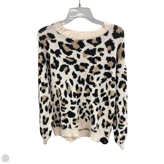 Sweater By Entro In Animal Print, Size: S