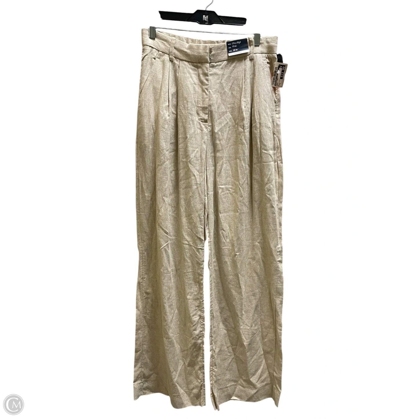 Pants Linen By Abercrombie And Fitch In Brown, Size: 6
