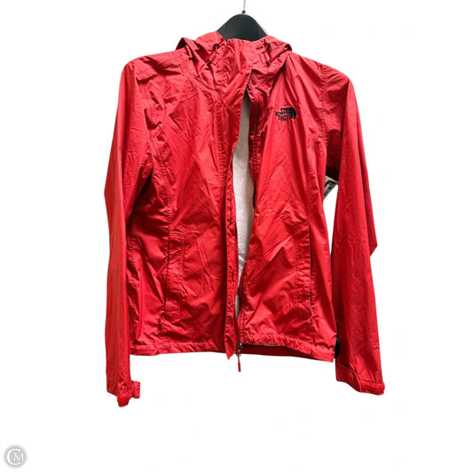 Jacket Windbreaker By The North Face In Red, Size: S
