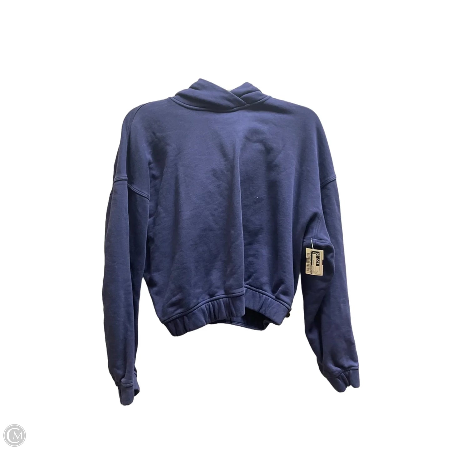 Sweatshirt Hoodie By Lululemon In Blue, Size: 8