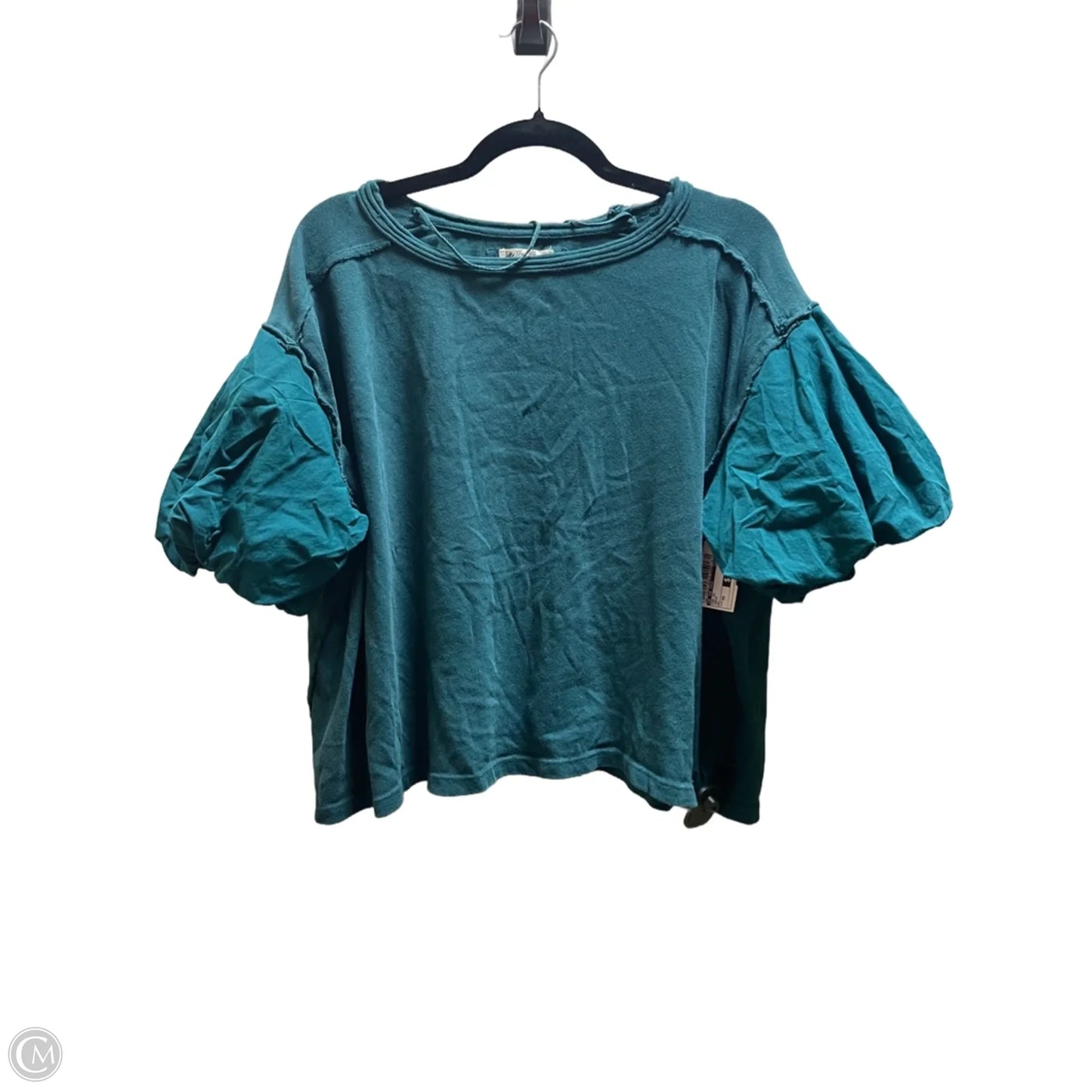 Top Short Sleeve By We The Free In Green, Size: Xs