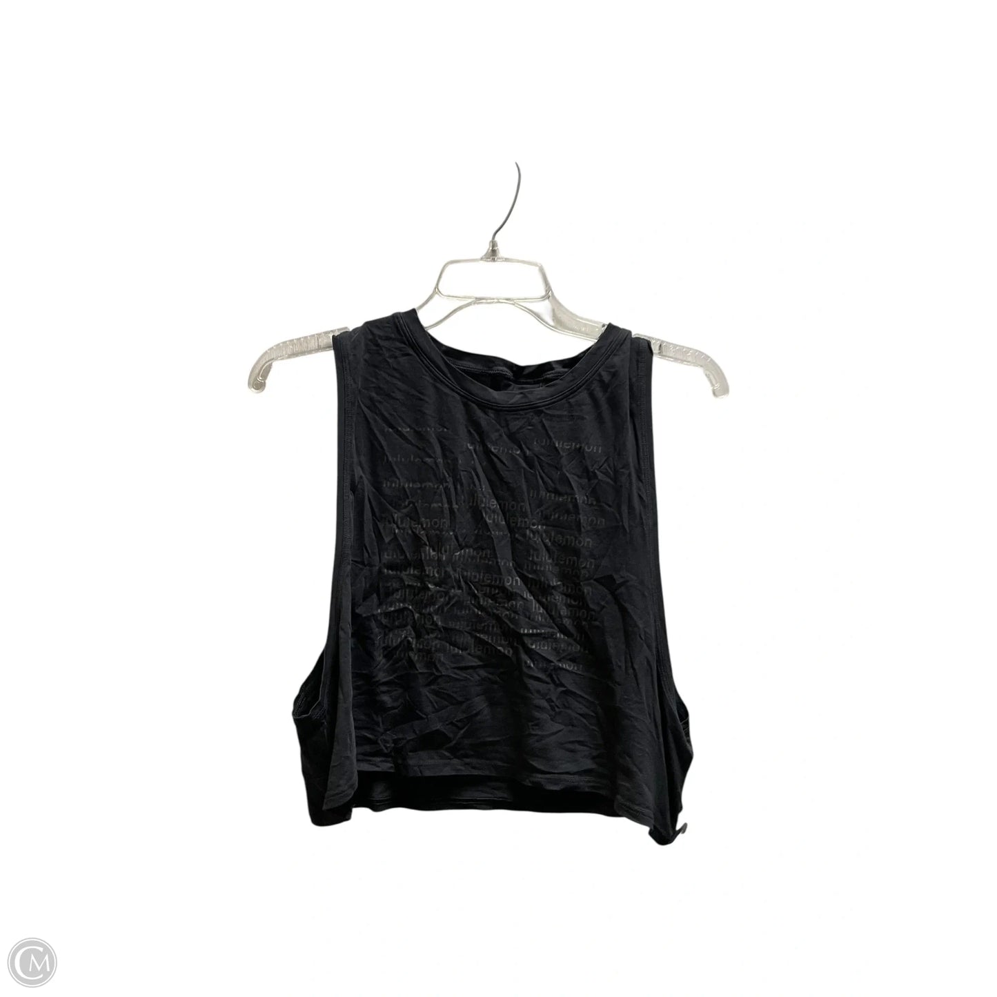 Athletic Tank Top By Lululemon In Black, Size: S