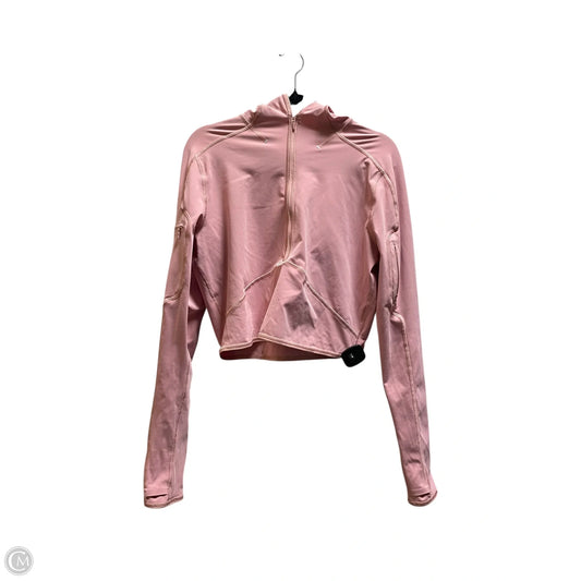 Athletic Jacket By Lululemon In Pink, Size: 12