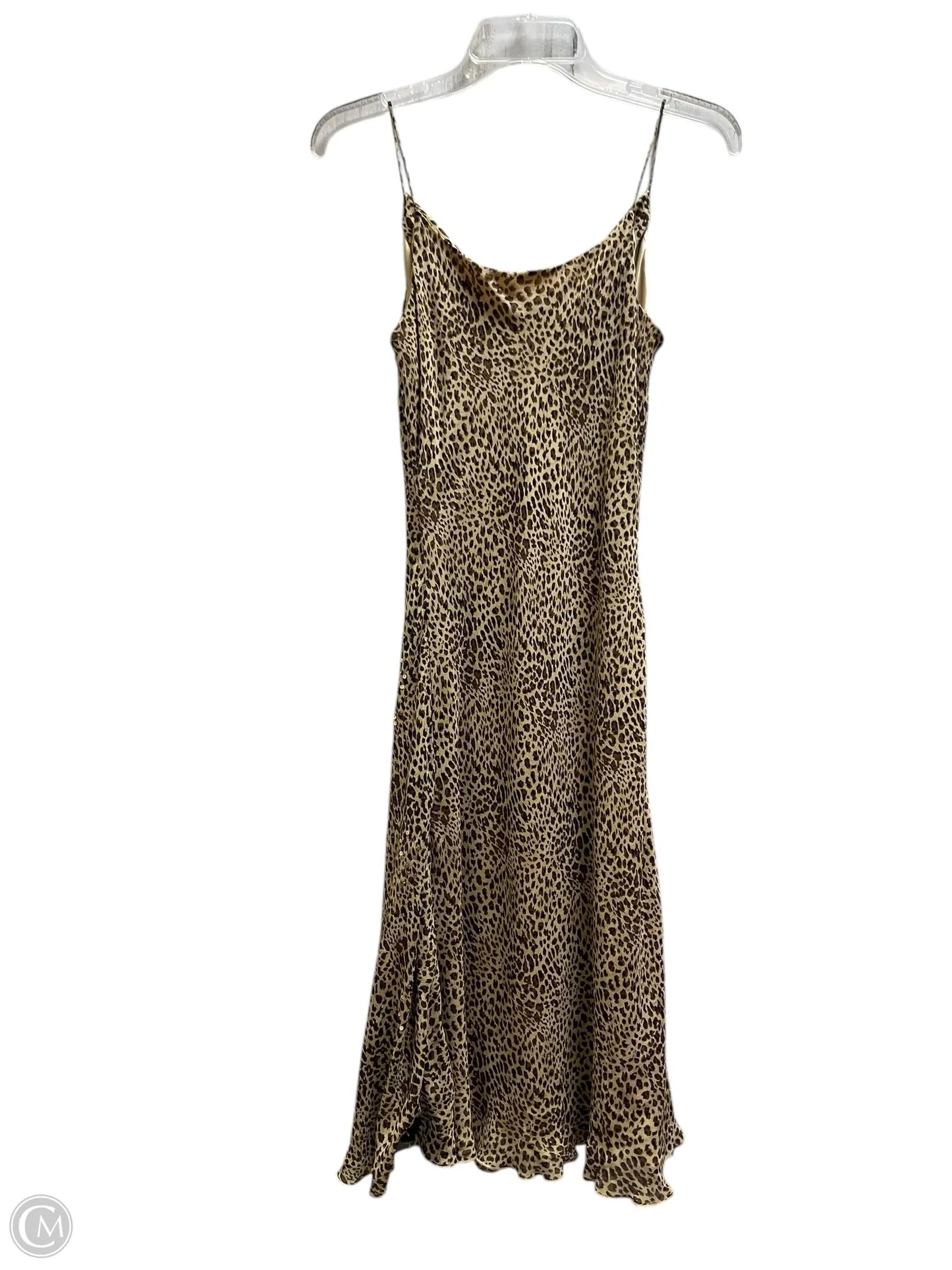 Dress Casual Midi By Clothes Mentor In Animal Print, Size: 6