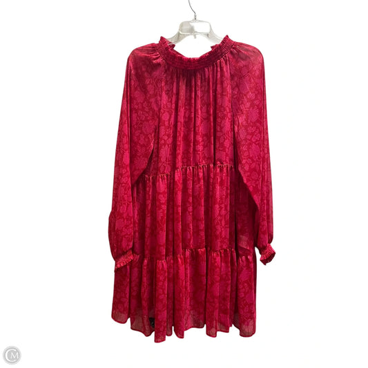 Dress Casual Maxi By Clothes Mentor In Red, Size: Xl