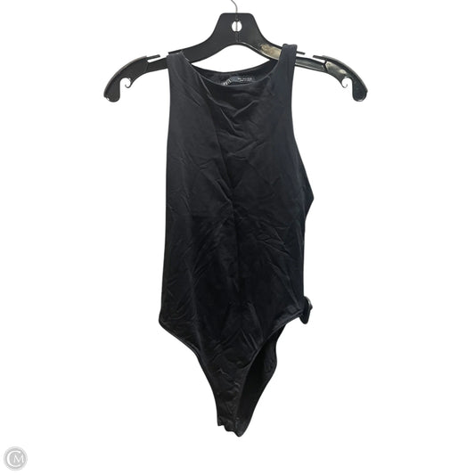 Bodysuit By Zara In Black, Size: S