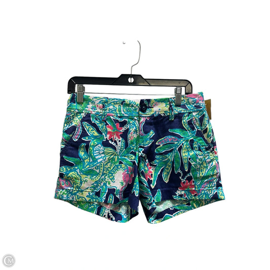 Shorts Designer By Lilly Pulitzer In Blue, Size: 4
