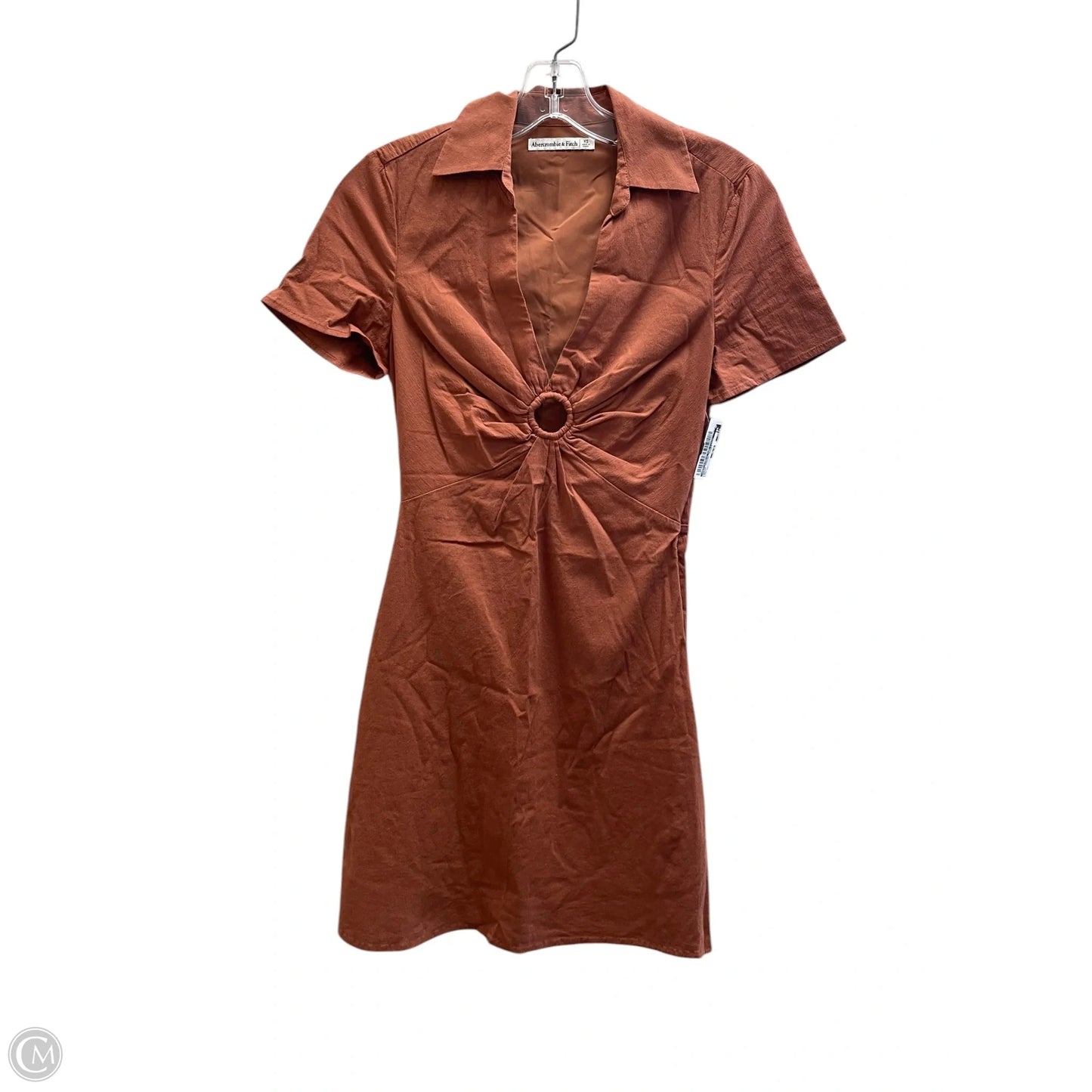 Dress Casual Short By Abercrombie And Fitch In Brown, Size: Xs