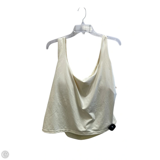 Athletic Tank Top By Fabletics In Yellow, Size: 2x