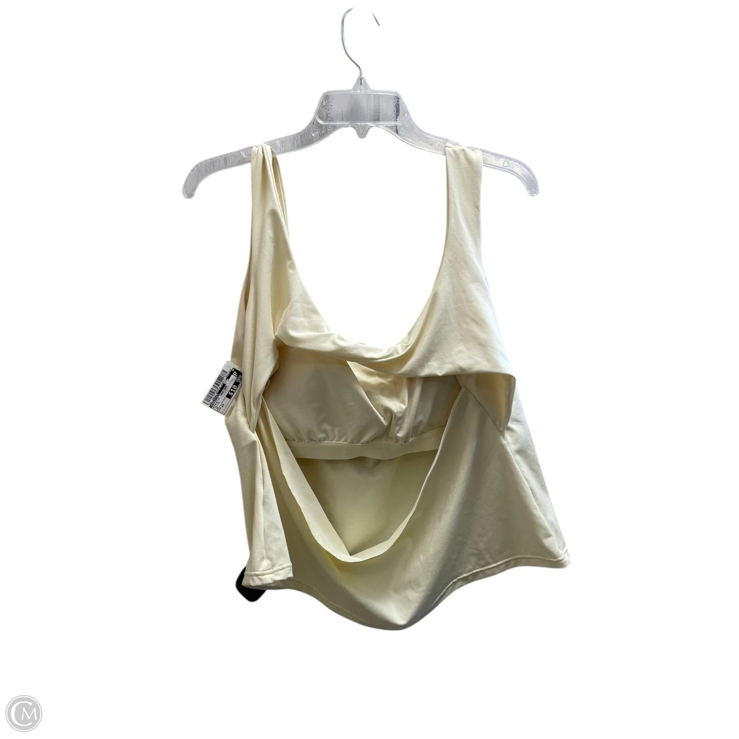 Athletic Tank Top By Fabletics In Yellow, Size: 2x