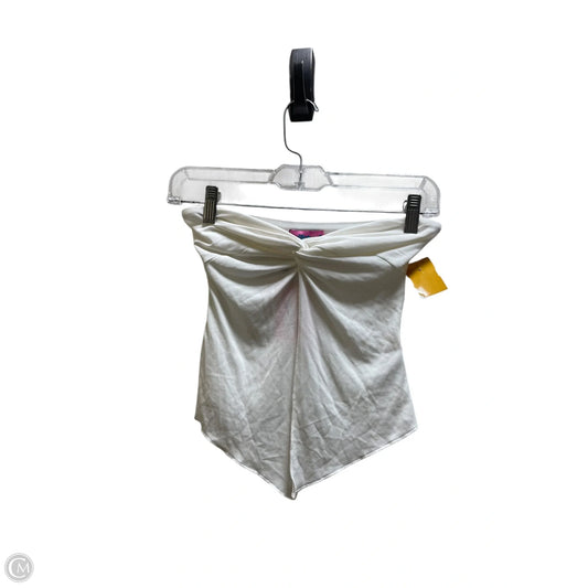 Top Sleeveless Basic By Clothes Mentor In White, Size: Xs