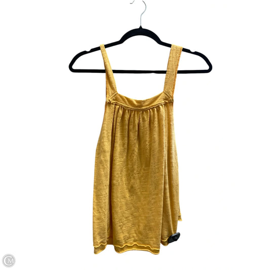 Top Sleeveless By We The Free In Yellow, Size: Xs
