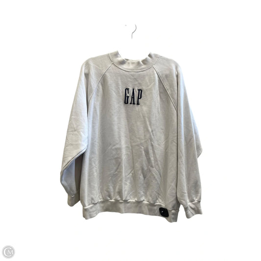 Sweatshirt Crewneck By Gap In Cream, Size: S