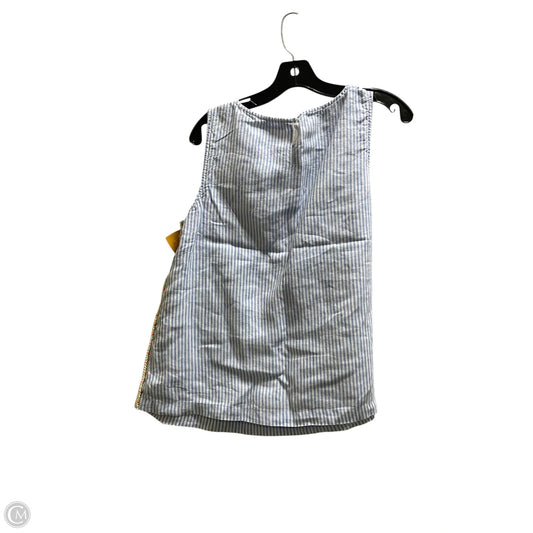Top Sleeveless By Vineyard Vines In Blue, Size: M