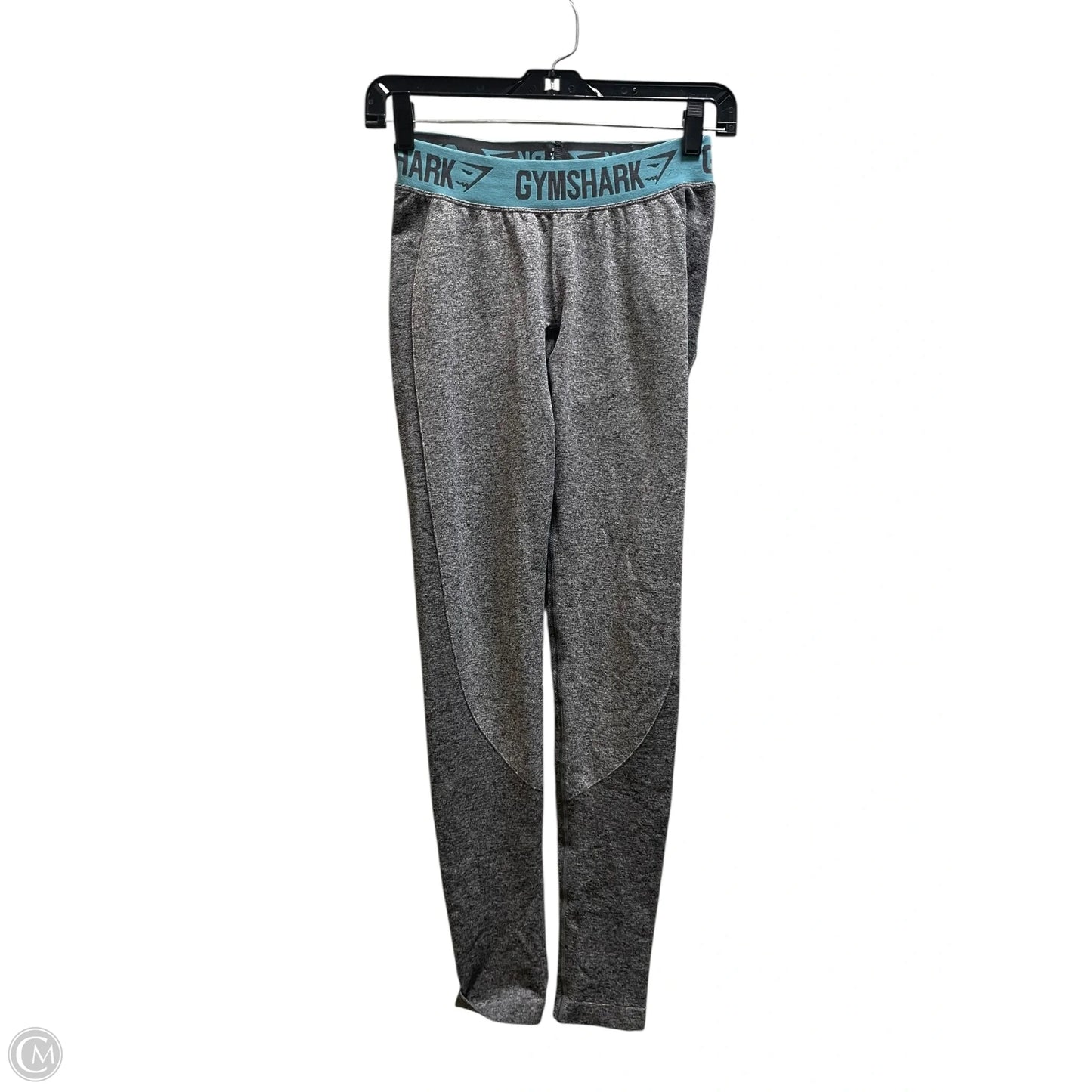Athletic Leggings By Gym Shark In Grey, Size: M