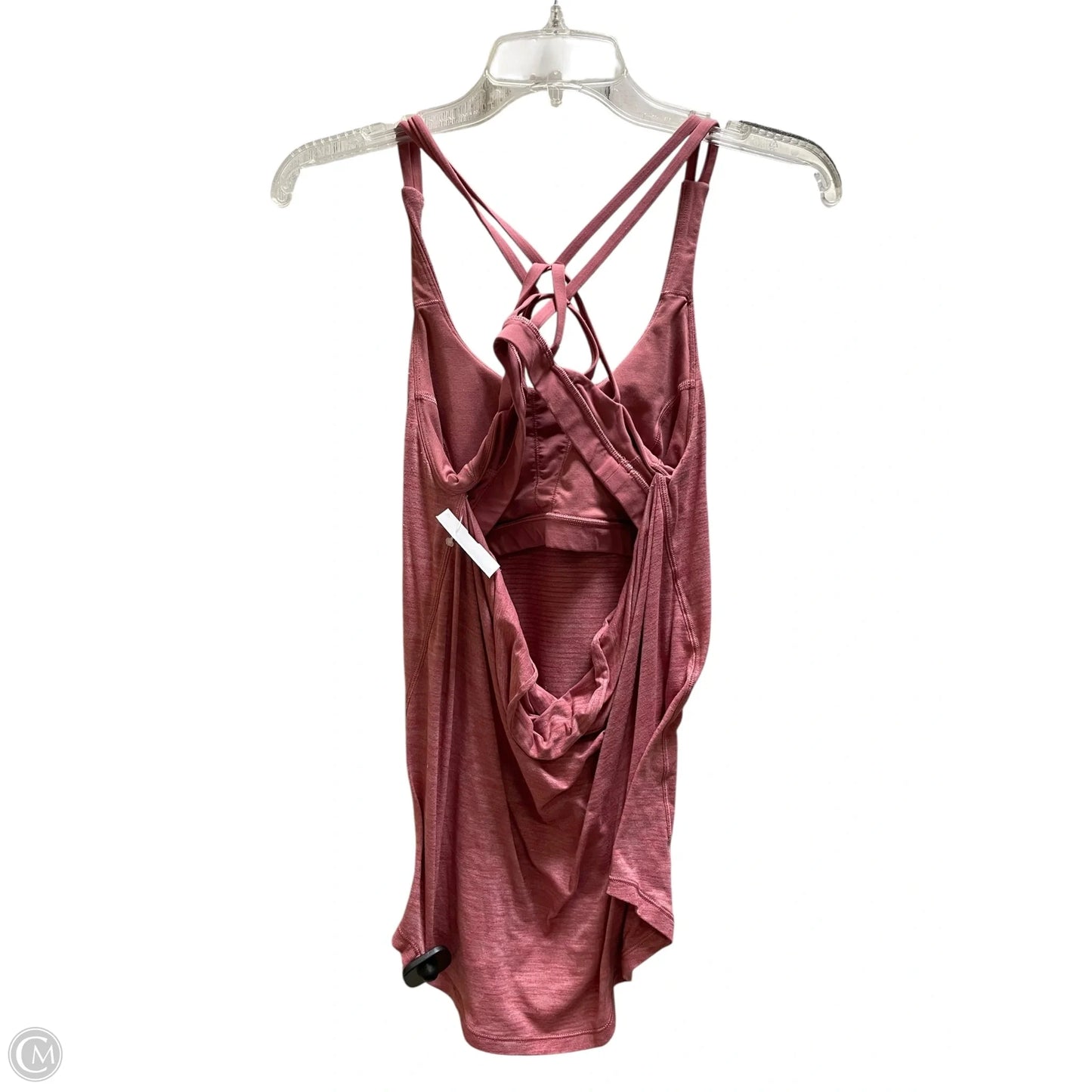 Athletic Tank Top By Lululemon In Pink, Size: 4