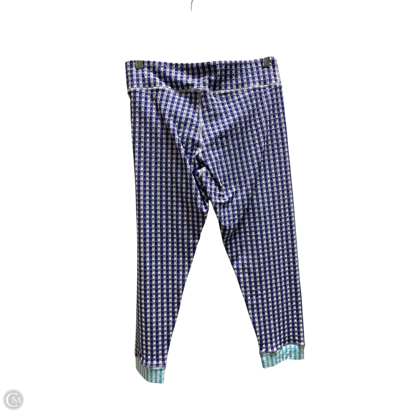 Athletic Leggings By The Upside In Blue, Size: L