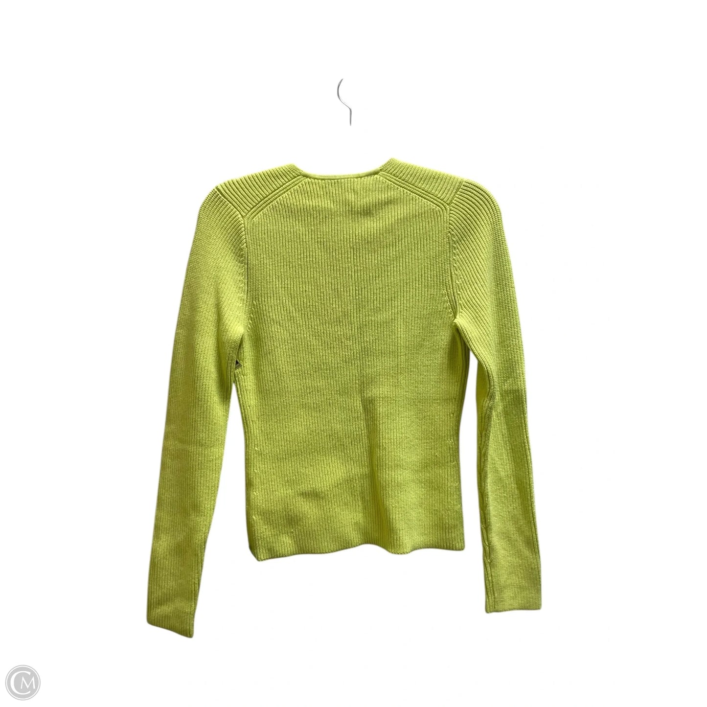 Top Long Sleeve By Express In Green, Size: M
