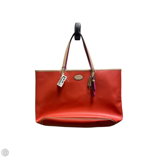 Handbag Designer By Coach, Size: Large