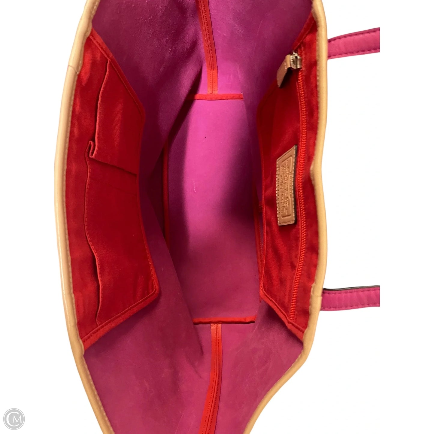 Handbag Designer By Coach, Size: Large