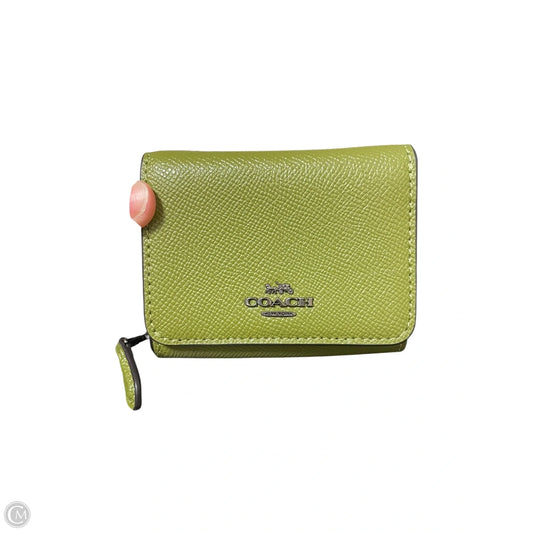 Wallet Designer By Coach, Size: Small